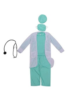 UKR Kids Doctor Dressing Up & Costumes – Dr. Lab Coat Dress Up Kit with Stethoscope & Surgical Mask (Large, Ages 9-11 Years, 135-150 cm) – Ideal for Role Play and Imaginative Fun - pzsku/Z9F5B0E3032836D750A24Z/45/_/1728133525/f373e13e-5443-41ca-a920-7ed31aa5c8bf