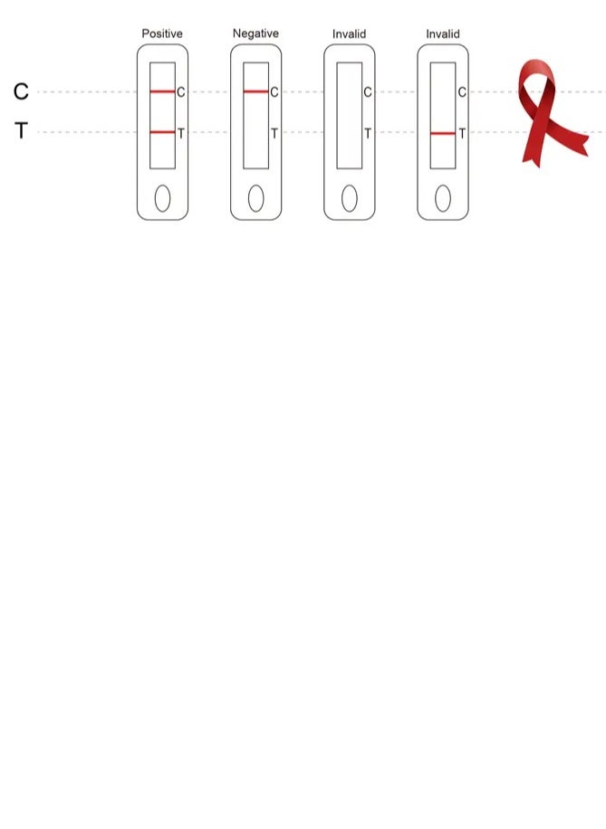 Generic - Home test HIV 1/2 Rapid Antibody Test Kit at home HIV test strip, rapid home HIV test, at-home HIV test kit, HIV analysis using a precise test strip, home HIV test for accurate results, affordable home HIV test, fast home HIV test results, self-administered home HIV test, HIV test at home for accurate results - Image 1