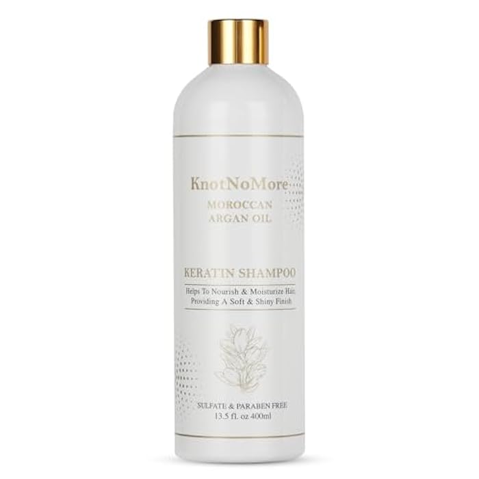 Keratin Treatment | Anti-Dandruff & Moisturizing Shampoo | Volumizing & Smoothing for Curly, Frizzy Hair | Sulfate & Paraben Free | All Types - Image 1