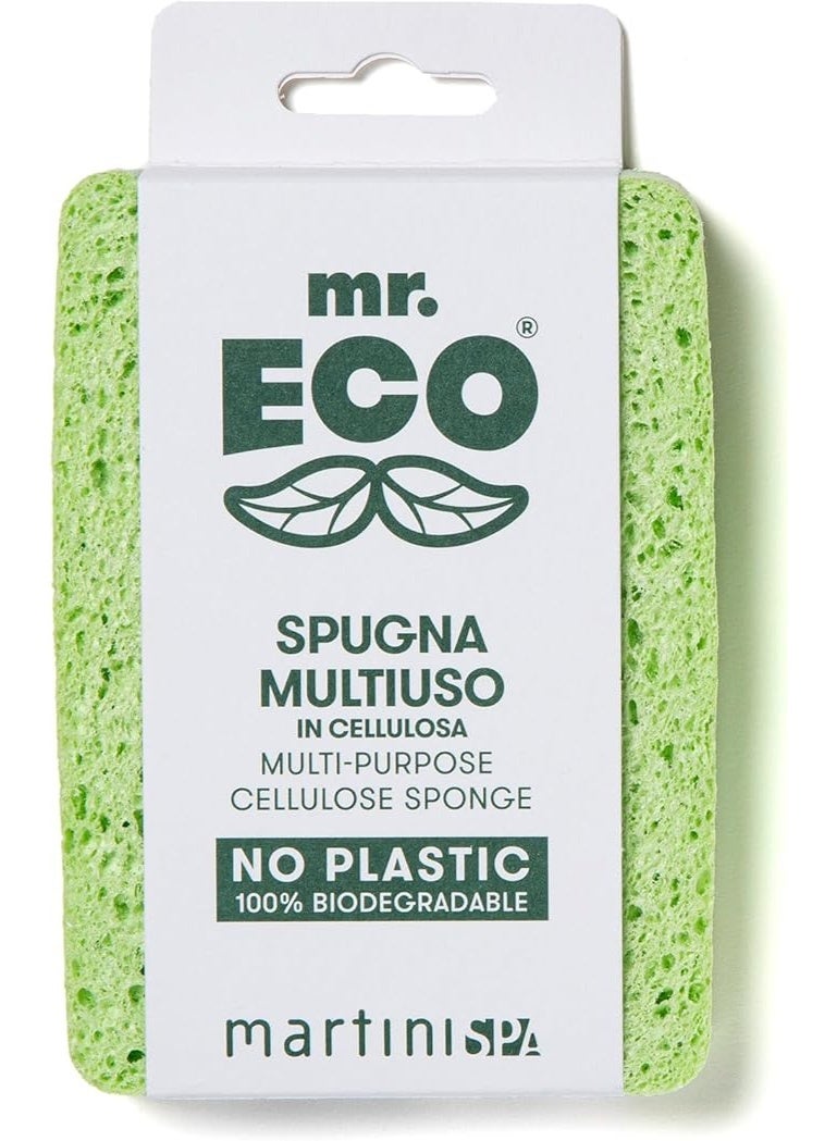 Martini Spa Mr.Eco Multi-Purpose Cellulose Sponge 30g | Soft & Absorbent Cleaning Sponge for Everyday Use - Image 1