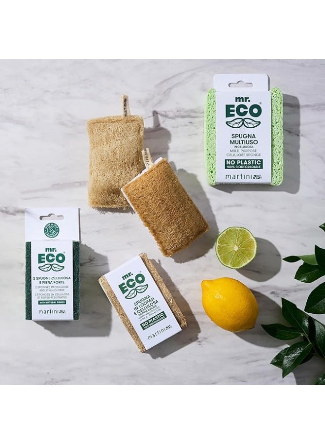 Martini Spa Mr.Eco Multi-Purpose Cellulose Sponge 30g | Soft & Absorbent Cleaning Sponge for Everyday Use - Image 4