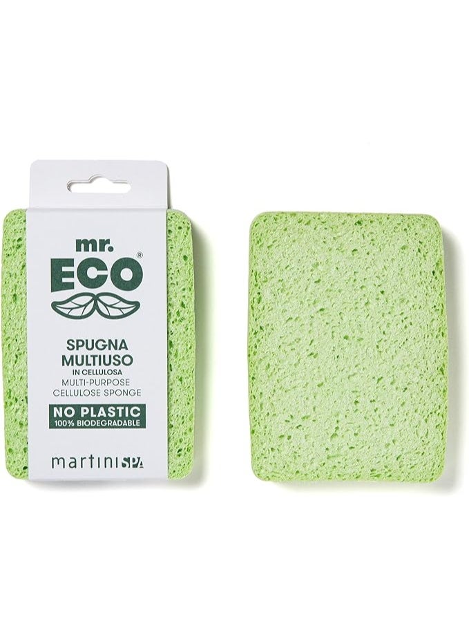 Martini Spa Mr.Eco Multi-Purpose Cellulose Sponge 30g | Soft & Absorbent Cleaning Sponge for Everyday Use - Image 3