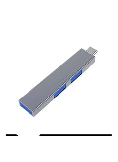 ماركة غير محددة وصله تاب سي الي usb متعدد المنافذ عدد 3 لون اسود  - Image 1