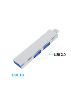 ماركة غير محددة وصله تاب سي الي usb متعدد المنافذ عدد 3 لون اسود  - Image 3