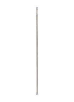 Tendance Stainless Steel Shower Bar Extendable Curtain Rod Silver 135 to 250 cm 210499  - Image 1