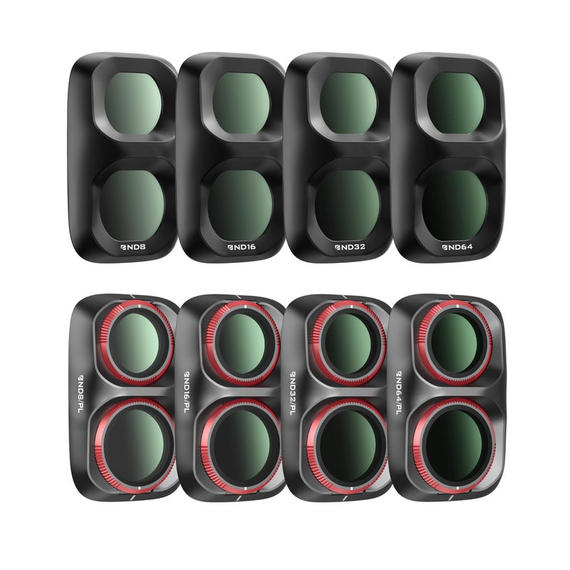 فري ويل Freewell 8 Pack All Day Quick Swap Filter Kit for Pocket 4P/Xtra Muse 2 Pro - Image 1