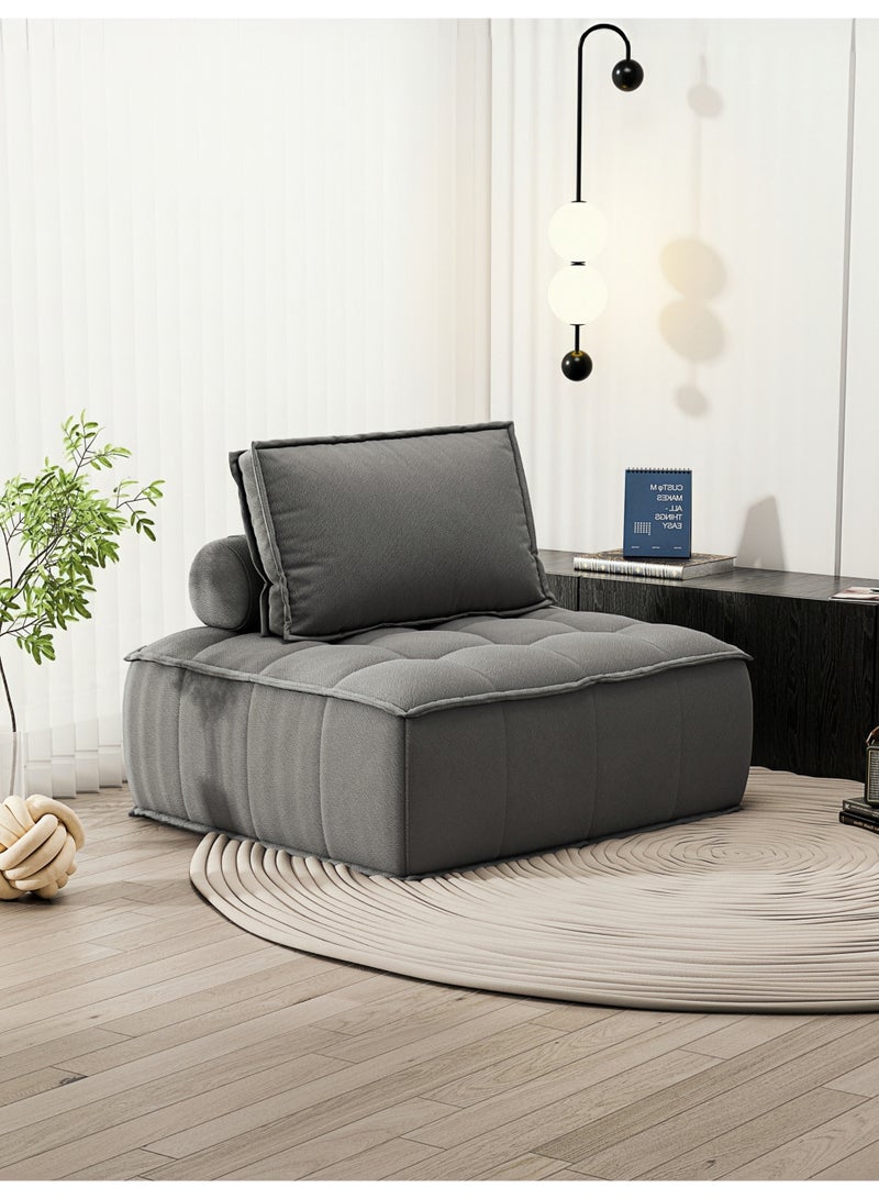 الأمويلات أريكة كنب مرنة ١٠٠×١٠٠×٧٥ سم كنبة بوسائد راحة - تصميم بسيط متين لكل الأماكن - Image 1