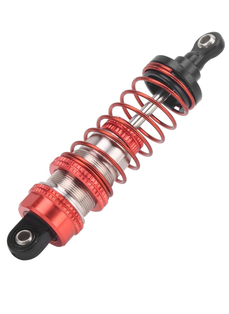 SYOSI RC سيارة امتصاص الصدمات الجبهة الخلفية RC امتصاص الصدمات 2-حزمة الألومنيوم 98mm ترقية هوب متابعة أجزاء الألومنيوم RC الجبهة والخلفية امتصاص الصدمات ل WLToys 144001 1217-16-18 1219 RC سيارة الأحمر  - Image 1