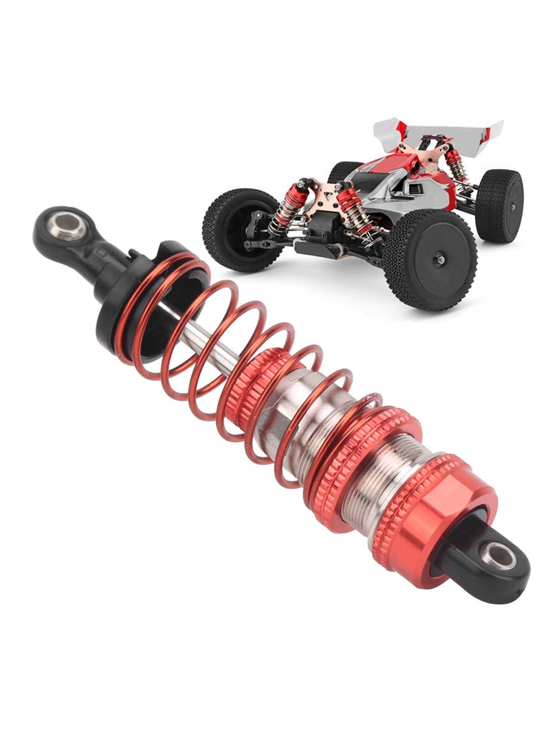 SYOSI RC سيارة امتصاص الصدمات الجبهة الخلفية RC امتصاص الصدمات 2-حزمة الألومنيوم 98mm ترقية هوب متابعة أجزاء الألومنيوم RC الجبهة والخلفية امتصاص الصدمات ل WLToys 144001 1217-16-18 1219 RC سيارة الأحمر  - Image 5