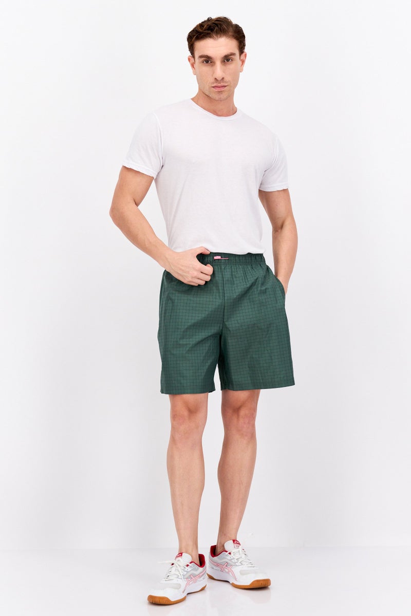 Adidas Men Sportswear Fit Training Shorts, Green - Image 4