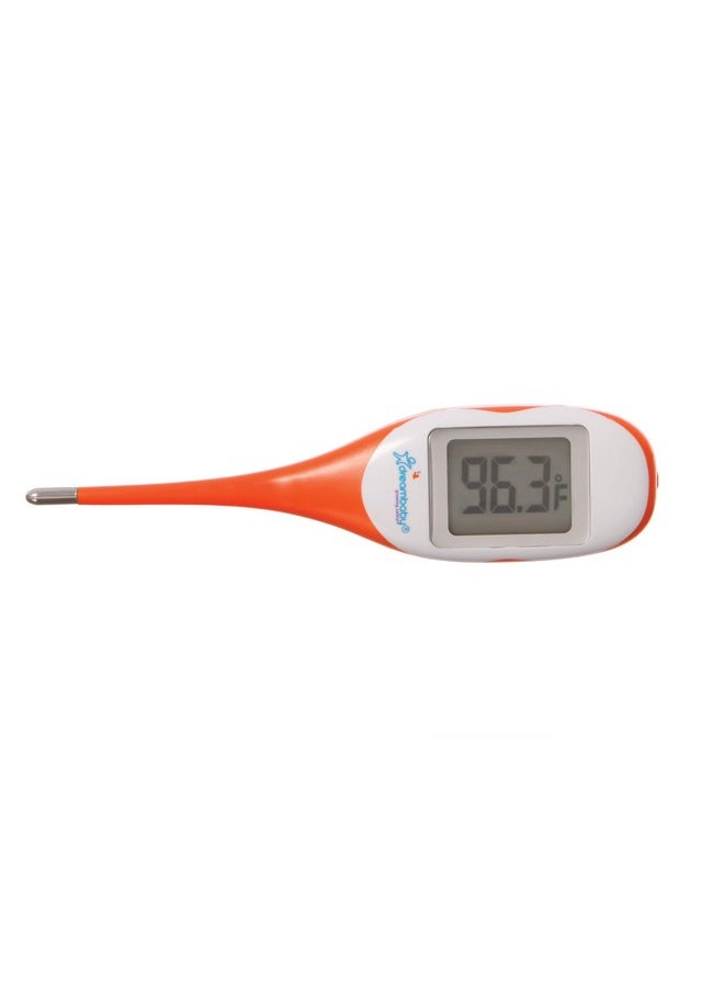 dreambaby Dreambaby Rapid Response Digital Thermometer with Fever Alert, Orange  - Image 1
