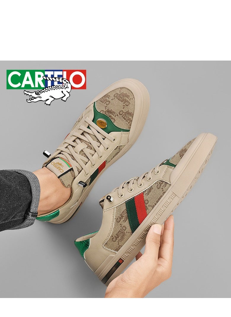 CARTELO Men's Casual Low Top Trendy Board Shoes  - Image 3