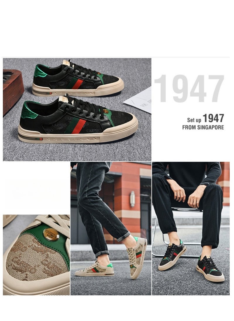 CARTELO Men's Casual Low Top Trendy Board Shoes  - Image 4