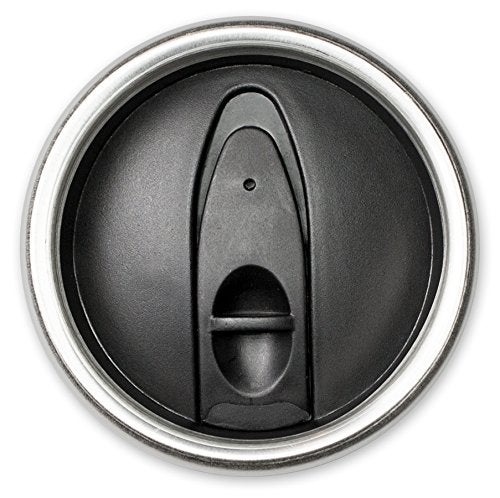 Mugzie ""Guitars"" Stainless Steel Travel Mug with Insulated Wetsuit Cover  20 oz  Black - Image 3