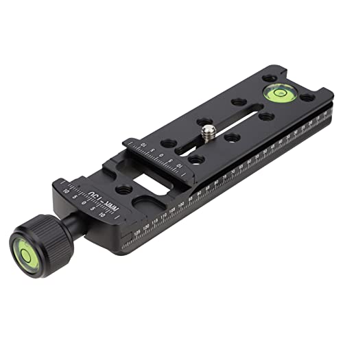 Leftfoto Camera Rail Nodal Slide 150mm Quick Release Plate Clamp Compatible with Arca Swiss Tripod for Garmin Xero C1 DSLR Tripod Monopod Ball Head for Panoramic Close-up Photography - Image 2