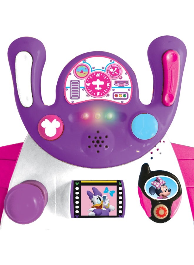 Kiddieland Lights and Sounds Minnie Activity Plane - Image 2