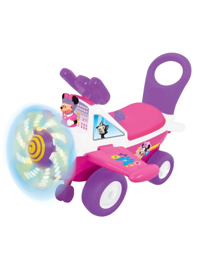 Kiddieland Lights and Sounds Minnie Activity Plane - Image 1