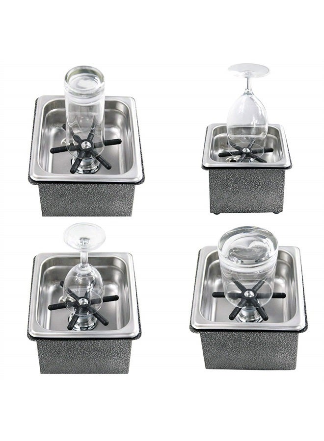 Sink Glass Rinser,Faucet Bar Glass Rinser,Bottle Washer,Kitchen Sink Accessories,Metal Washer,Kitchen Sink Accessories,Kitchen Sink Cup Rinser