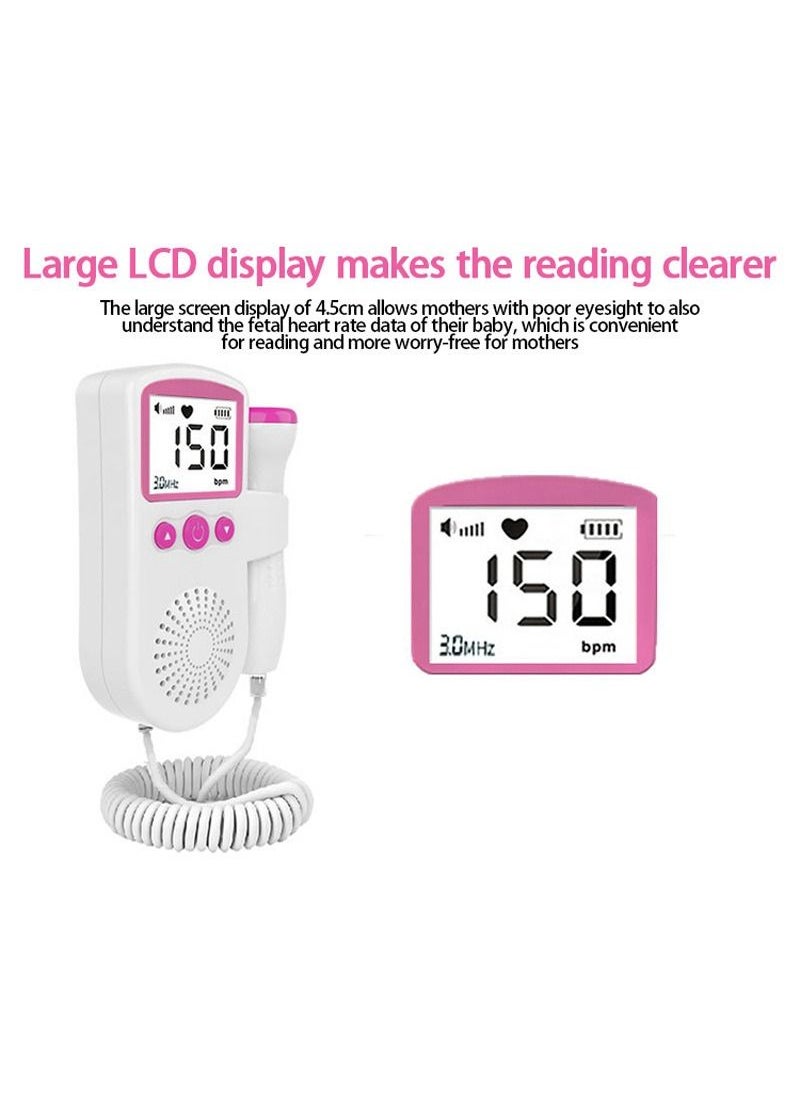 إيزي سو - جهاز مراقبة قلب الجنين مع شاشة LCD - Image 1