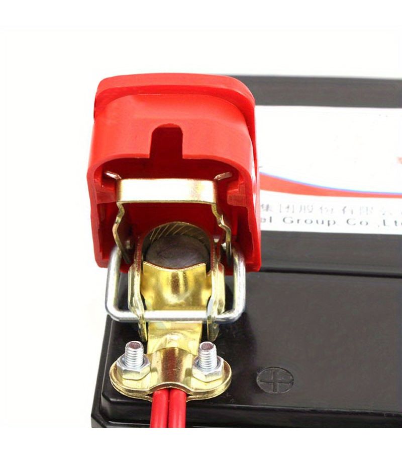 Universal 2pcs Pair 12V Quick Release Battery Terminals Clamps For Car Caravan Boat Motorcycle Blue Red Car Styling Accessories - Image 3