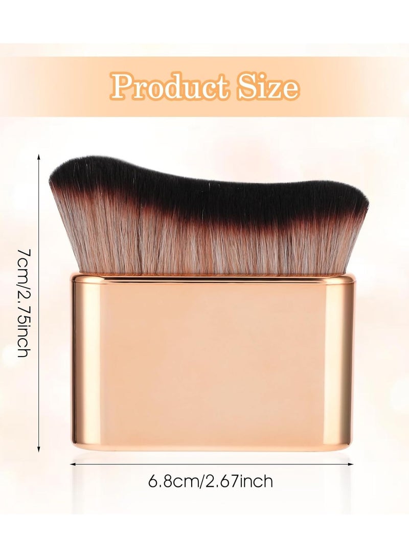 1 قطعة فرشاة تان الذاتي فرشاة مكياج الجسم الناعمة المحمولة فرشاة الدباغة الذاتية فرشاة الوجه لمكياج الجسم والساق - Image 5