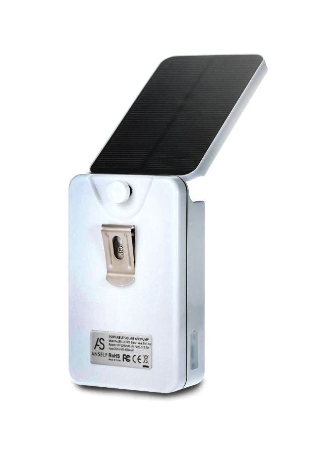 NIBEMINENT 5V Portable Air Pump Oxygenator for Aquarium Fish Tank White/Black - Image 4