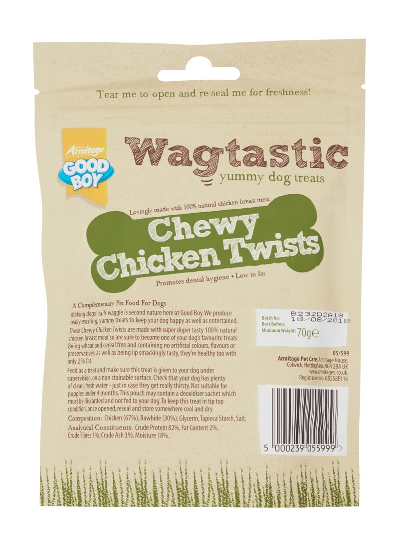 Wagtastic Chicken Twist