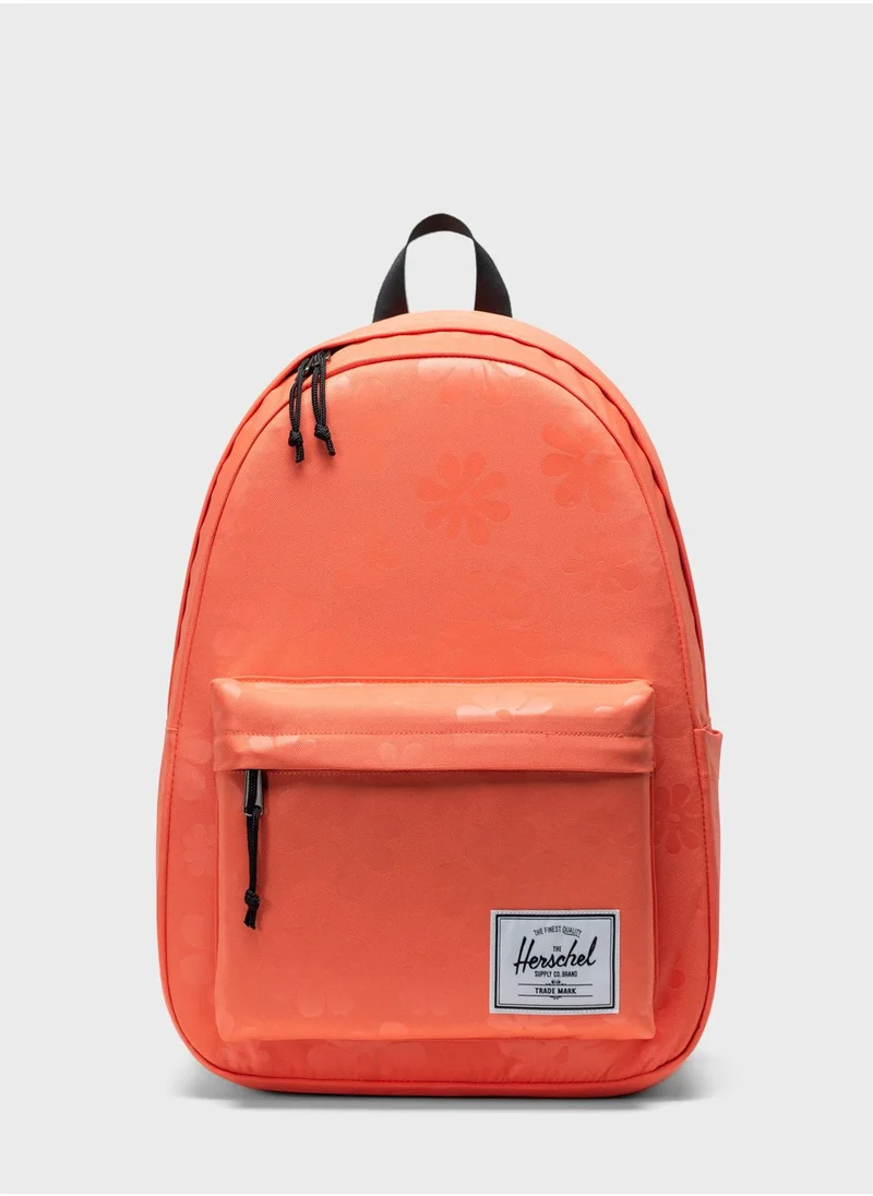 Herschel Logo Top Handle Zip Over Backpack