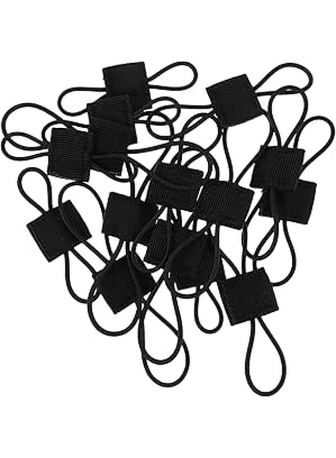 Tactical Webbing Ribbons And Backpack Strap Holders 15 Pcs Elastic Bag Attachment Accessories - Image 1