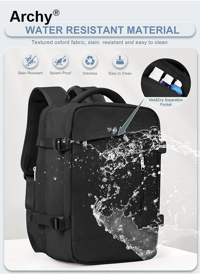 Archy - Carry-On Luggage Backpack Unisex Backpack External Charging Interface Wet and Dry Separation - Image 1