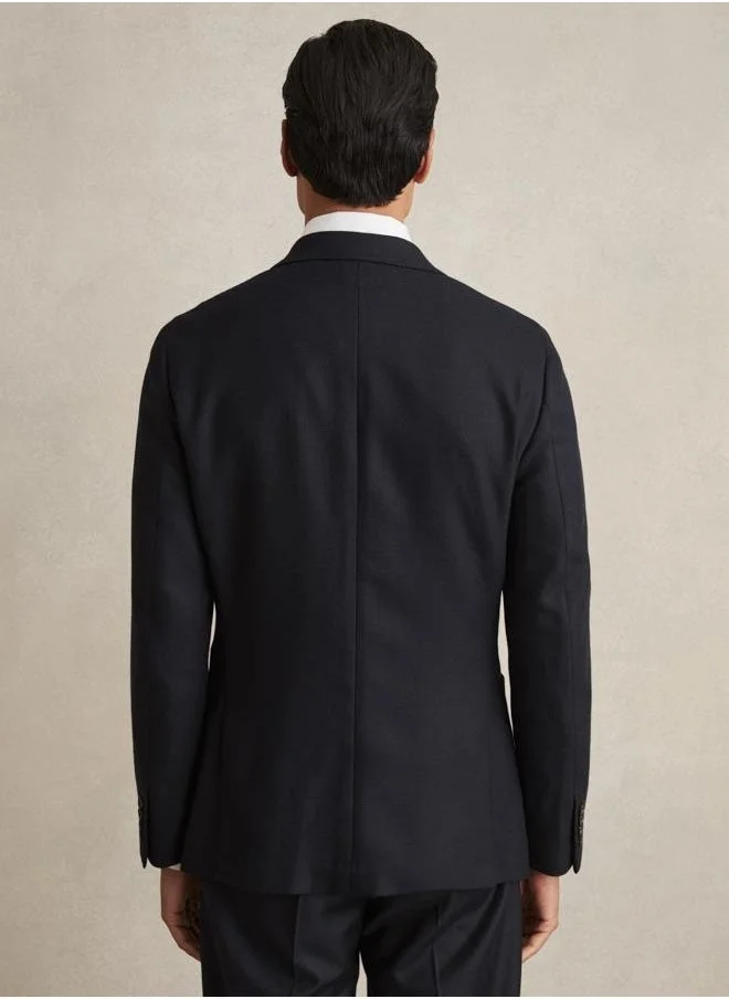 REISS Db Peak Textured Wea