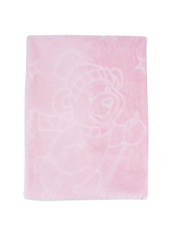 Happy Bear Baby Blanket