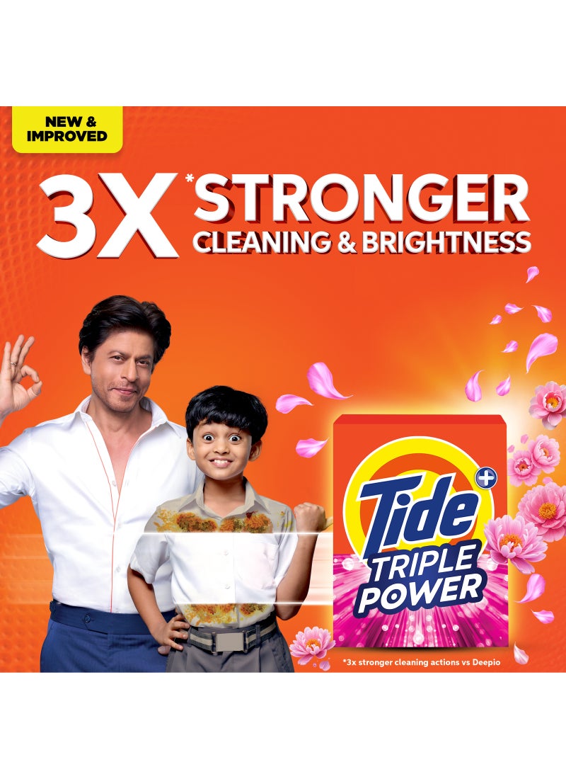 Tide Fast Action Laundry Detergent Powder With Floral Breeze Dual Pack 2 x 2.5kg - Image 3