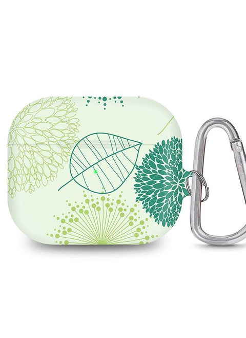 StylePods Case for Airpods 3rd Gen Case With Anti-Lost Keychain - Single Leaf