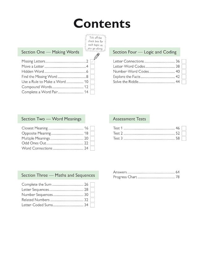 11+ GL Verbal Reasoning Stretch Practice Book & Assessment Tests - Ages 10-11 (with Online Edition) - Image 3