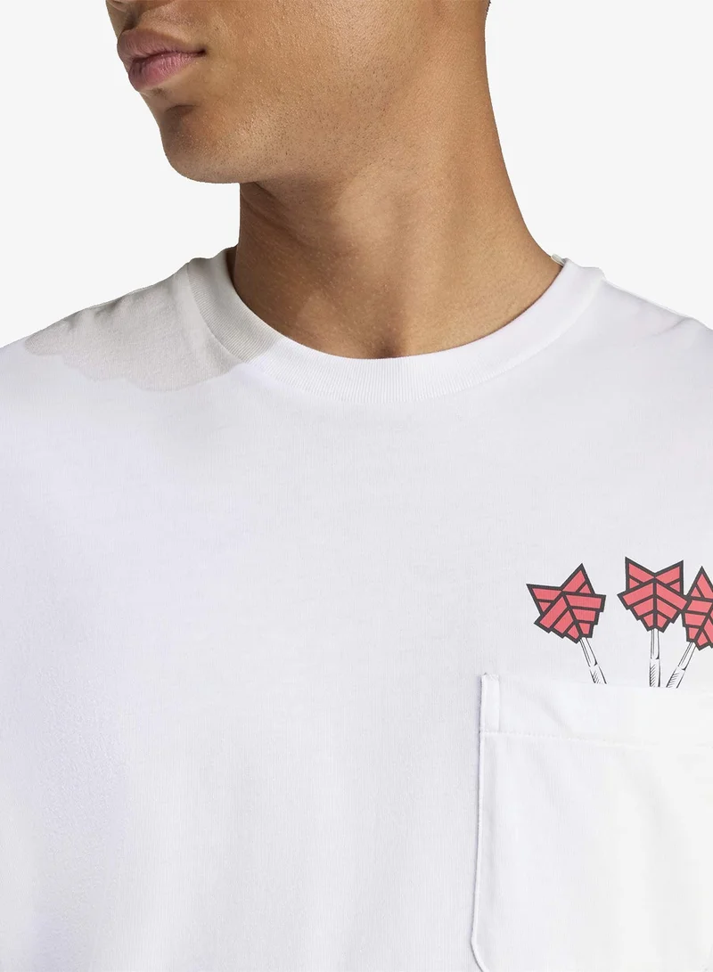 Adidas  Novelty Dart Graphic T-Shirt for Men | Best Price UAE