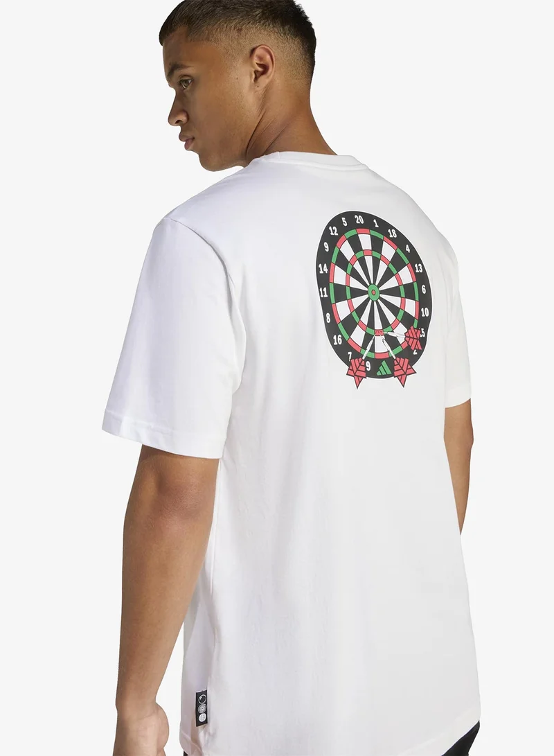 Adidas  Novelty Dart Graphic T-Shirt for Men | Best Price UAE