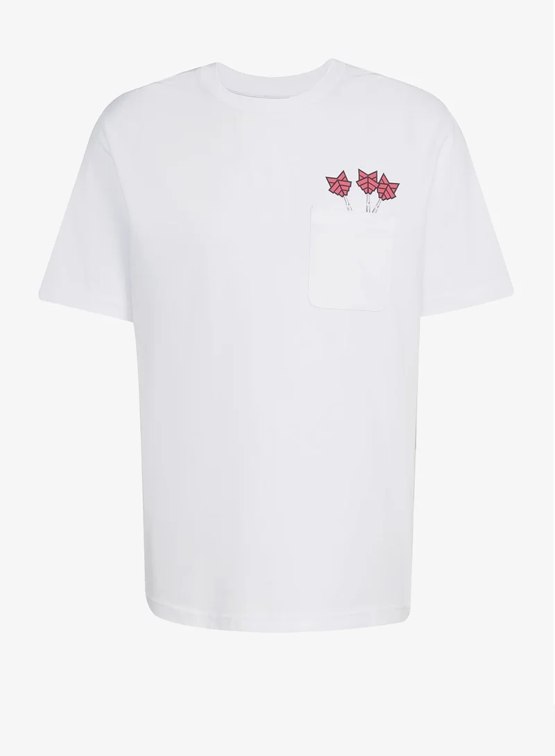 Adidas  Novelty Dart Graphic T-Shirt for Men | Best Price UAE