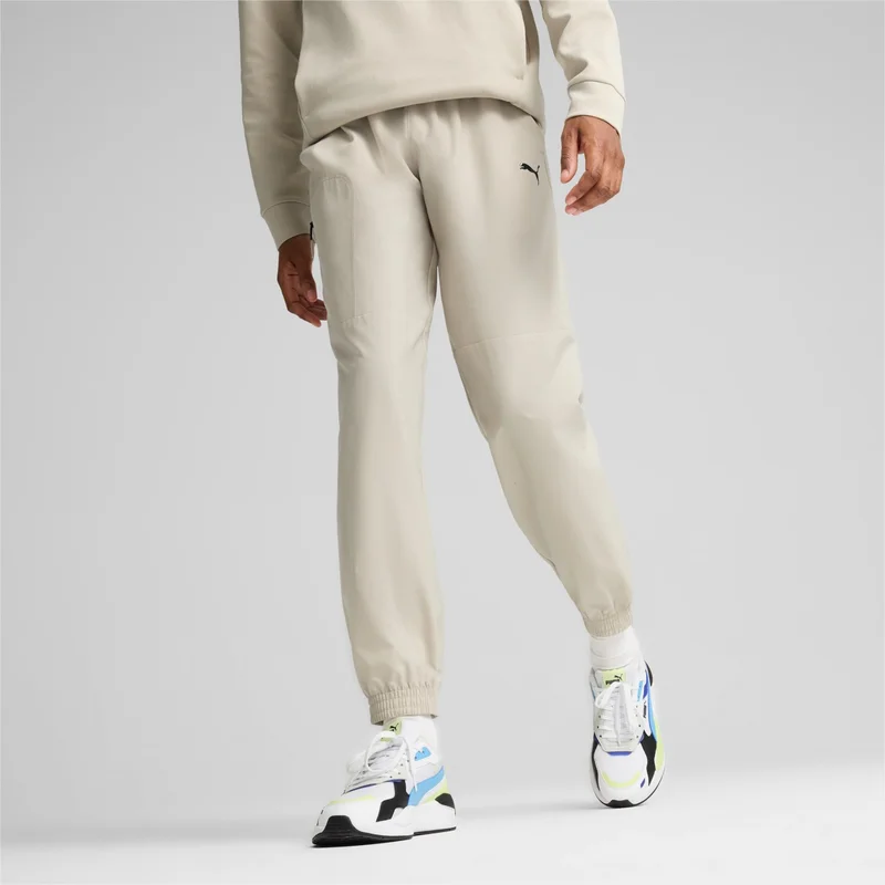 PUMA Open Road Men's Beige Tracksuit Bottoms (681655-68)