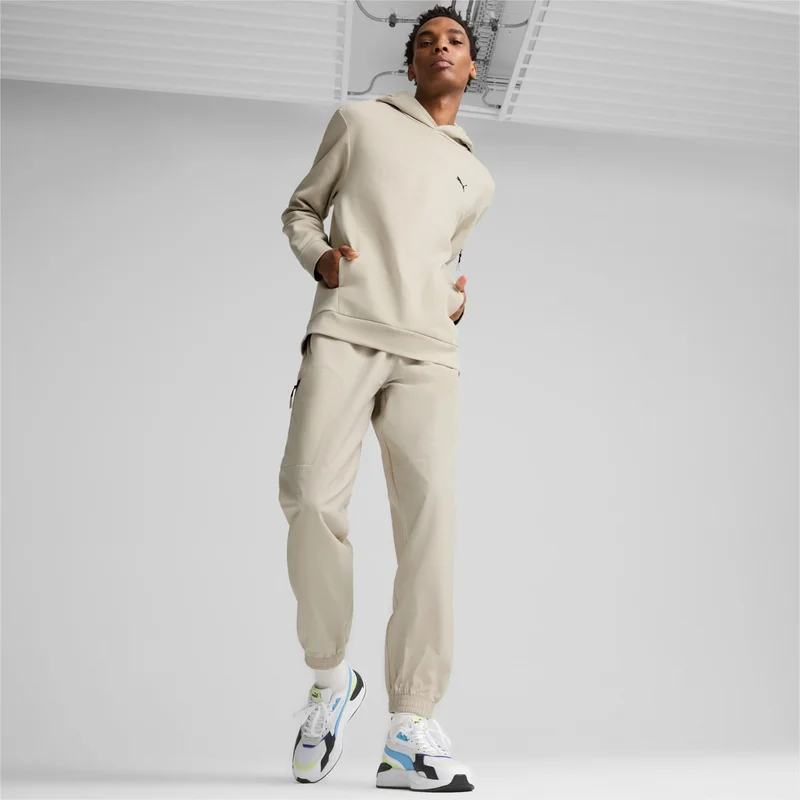 PUMA Open Road Men's Beige Tracksuit Bottoms (681655-68)
