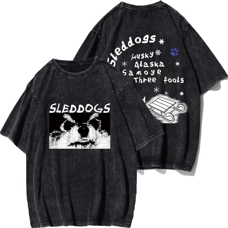 Trendy Brand T-Shirts For Men, Summer Heavyweight Short-Sleeved American High Street Oversize Couple Half-Sleeve Tops - Image 2