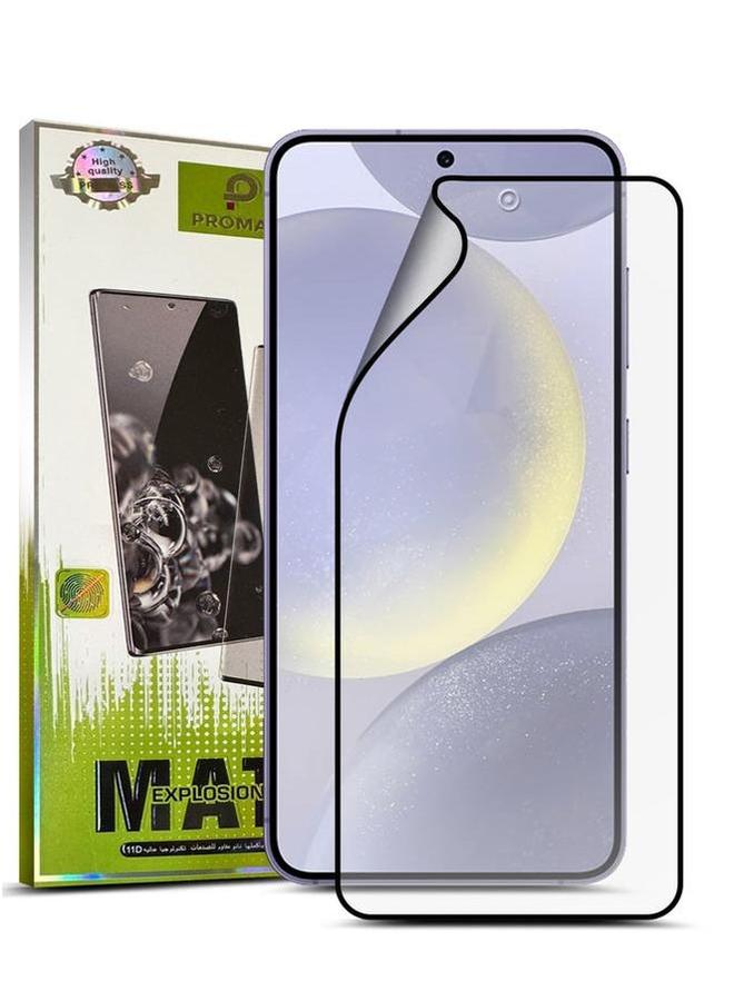 PROMASS 11D Nano Matte Explosion-Proof Screen Protector for Samsung Galaxy S24 2024 - Smooth Feel Anti Fingerprint Bubble Free Installation - Image 1