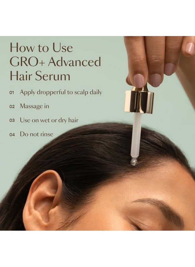 VEGAMOUR - VEGAMOUR GRO+ Advanced Hair Serum for Improving Hair Density, Reduces Shedding and Promotes a Healthy Scalp, 1 pack - Image 1