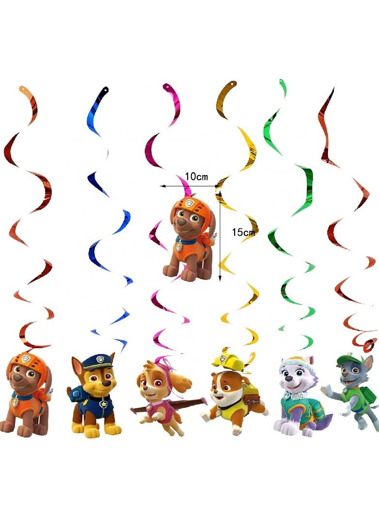 Highland Paw Patrol theme Birthday Decoration Set for Boys - Image 3