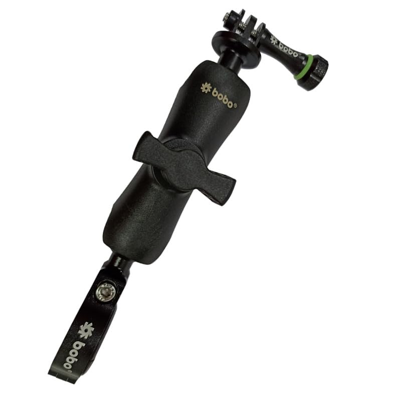 BOBO BM9H Action Camera Waterproof Bike/Motorcycle/Scooter Mobile Phone Holder Mount, Ideal for Maps and GPS Navigation (Black) - Image 5