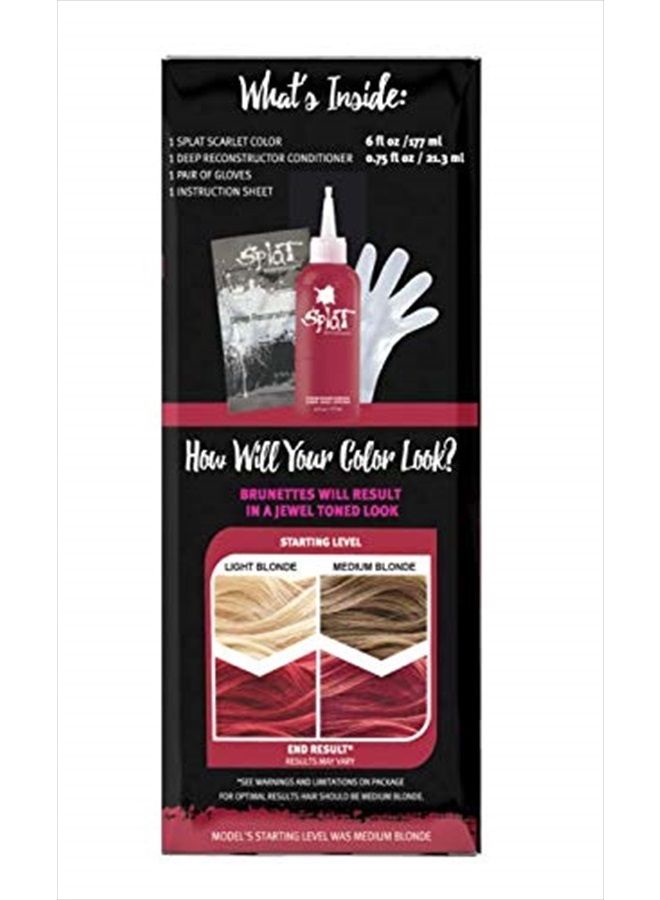 SPLAT Midnight Complete Kit | Hair Dye | Semi-Permanent | Long Lasting | Vegan and Cruelty-Free (Midnight Scarlet) - Image 2