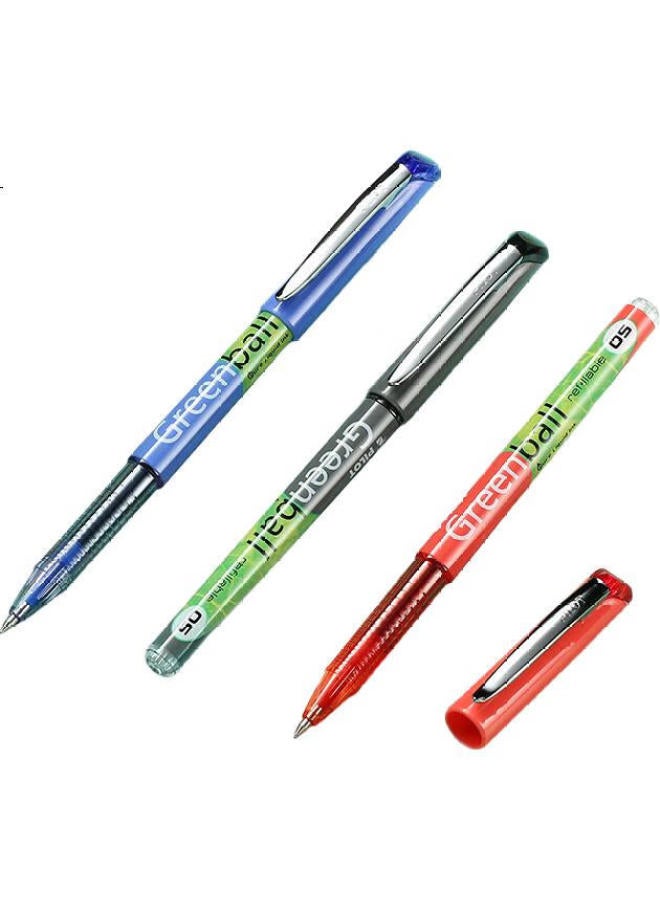 Pilot Greenball Rollerball Pen, Small Green Pen For Students, Signature Pen (Begreen Version), Bl-Grb5 0.5Mm, Single Pen - Image 2