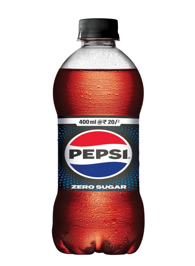 Pepsi Zero Sugar Soft Drink, 400 Ml,Cola - Image 1