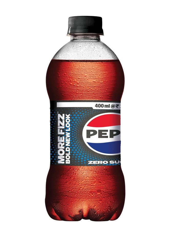 Pepsi Zero Sugar Soft Drink, 400 Ml,Cola - Image 2