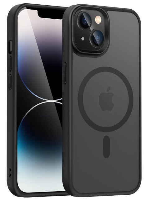 Mobile Phone Case for iPhone 14 Case, iPhone 13 Case, Compatible with MagSafe Translucent Matte Protective Case, Shockproof Scratch-Resistant Protective Case, Matte Mobile Phone Case iPhone